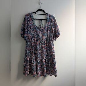 BCBG Multicolor Floral Dress